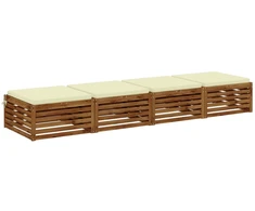 4 dalių sėdynės pagalvėlės SOEST 4 vnt. 100% poliesteris