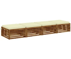 4 dalių sėdynės pagalvėlės SOEST 4 vnt. 100% poliesteris
