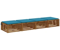 4 dalių sėdynės pagalvėlės SOEST 4 vnt. 100% poliesteris