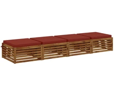 4 dalių sėdynės pagalvėlės SOEST 4 vnt. 100% poliesteris