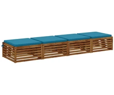 4 dalių sėdynės pagalvėlės SOEST 4 vnt. 100% poliesteris