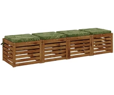 4 dalių sėdynės pagalvėlės SOEST 4 vnt. 100% poliesteris