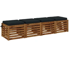 4 dalių sėdynės pagalvėlės SOEST 4 vnt. 100% poliesteris