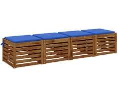4 dalių sėdynės pagalvėlės SOEST 4 vnt. 100% poliesteris