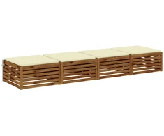 4 dalių sėdynės pagalvėlės SOEST 4 vnt. 100% poliesteris