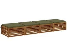4 dalių sėdynės pagalvėlės SOEST 4 vnt. 100% poliesteris