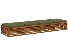 4 dalių sėdynės pagalvėlės SOEST 4 vnt. 100% poliesteris