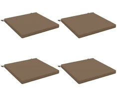 4 dalių sėdynės pagalvėlės SOEST 4 vnt. 100% poliesteris Taupe