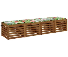 4 dalių sėdynės pagalvėlės SOEST 4 vnt. 100% poliesteris