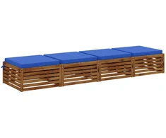4 dalių sėdynės pagalvėlės SOEST 4 vnt. 100% poliesteris