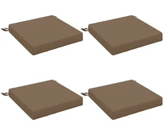 4 dalių sėdynės pagalvėlės SOEST 4 vnt. 100% poliesteris Taupe