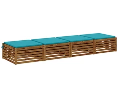 4 dalių sėdynės pagalvėlės SOEST 4 vnt. 100% poliesteris Turkio