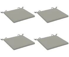 4 dalių sėdynės pagalvėlės SOEST 4 vnt. 100% poliesteris Pilka