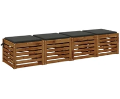 4 dalių sėdynės pagalvėlės SOEST 4 vnt. 100% poliesteris