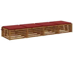 4 dalių sėdynės pagalvėlės SOEST 4 vnt. 100% poliesteris