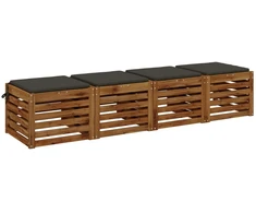 4 dalių sėdynės pagalvėlės SOEST 4 vnt. 100% poliesteris
