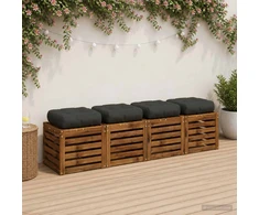 4 dalių sėdynės pagalvėlės VIANEN 4 pcs 100% poliesteris