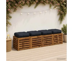 4 dalių sėdynės pagalvėlės VIANEN 4 pcs 100% poliesteris