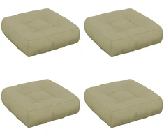 4 dalių sėdynės pagalvėlės VIANEN 4 pcs 100% poliesteris