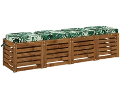 4 dalių sėdynių pagalvėlės SOEST 4 pcs 100% poliesteris