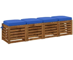 4 dalių sėdynių pagalvėlės SOEST 4 pcs 100% poliesteris