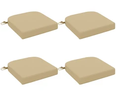 4 dalių sėdynių pagalvėlės SOEST 4 pcs 100% poliesteris Smėlio
