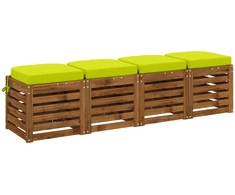4 dalių sėdynių pagalvėlės SOEST 4 pcs 100% poliesteris