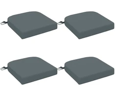 4 dalių sėdynių pagalvėlės SOEST 4 pcs 100% poliesteris Mėlyna