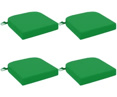 4 dalių sėdynių pagalvėlės SOEST 4 pcs 100% poliesteris Žalia