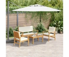 Sodo Sofų Rinkinys 4 pcs Ruda 120 x 65,5 x 79 cm