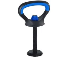 4-in-1 hantelių rinkinys 40 kg Juoda ir mėlyna