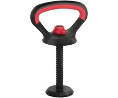 4-in-1 hantelių rinkinys 40 kg Juoda ir raudona