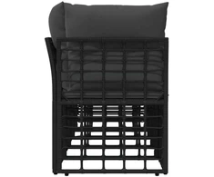 4 sėdimų vietų sodo sofa su kaire ranka 4 vnt. 4-Vietų skaičius