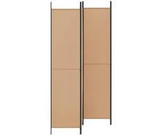 4-skydelis kambario skirstytuvas Smėlio 200 x 220 cm Audinys