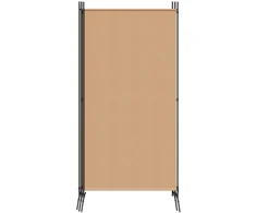 4-skydelis kambario skirstytuvas Smėlio 346 x 180 cm Audinys