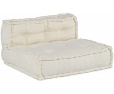 Modulinė sofa 4 pcs Kreminė Audinys