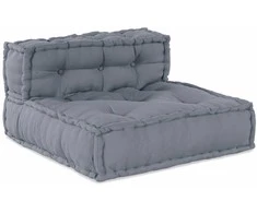 Modulinė sofa 4 pcs Pilka Audinys