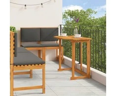 Lauko baldų komplektas Sodo Bistro Rinkinys 5 pcs Ruda Kietos akacijos mediena