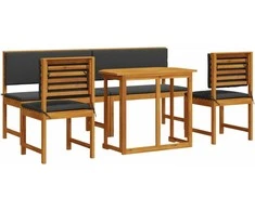 Lauko baldų komplektas Sodo Bistro Rinkinys 5 pcs Ruda Kietos akacijos mediena