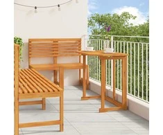 Lauko baldų komplektas Sodo Bistro Rinkinys 5 pcs Ruda Kietos akacijos mediena
