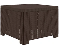 5-vietė sodo sofa Rataninio išvaizdos PP Ruda