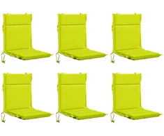 6 dalių aukštų atlošų kėdžių pagalvės GEMERT 6 pcs
