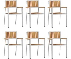 Lauko valgomojo komplektas 7 vnt. 200 x 90 x 75 cm