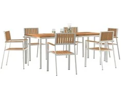 Lauko valgomojo komplektas 7 pcs