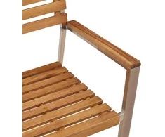 Lauko baldų komplektas Sodo valgomojo komplektas 9 vnt.