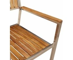 Lauko valgomojo komplektas 9 vnt. 200 x 90 x 75 cm