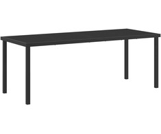 Sodo valgomojo komplektas 9 vnt. Pilka poliratanas