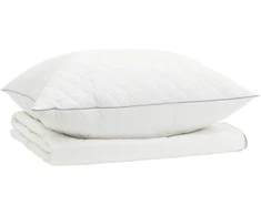90% žąsies pūkų antklodės komplektas FULDA 2 pcs 140 x 200 cm