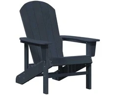 Adirondack kėdė Jūrinė mėlyna 82 x 74 x 92 cm HDPE
