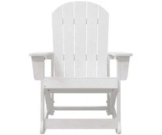 Adirondack supama kėdė Balta 92 x 73,5 x 92 cm HDPE
